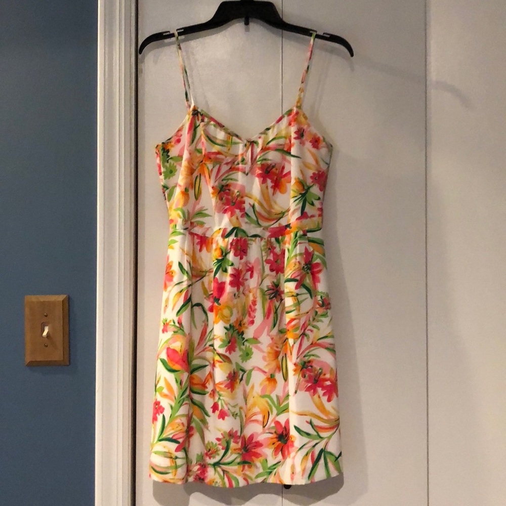 JCREW floral dress size 4 NWT